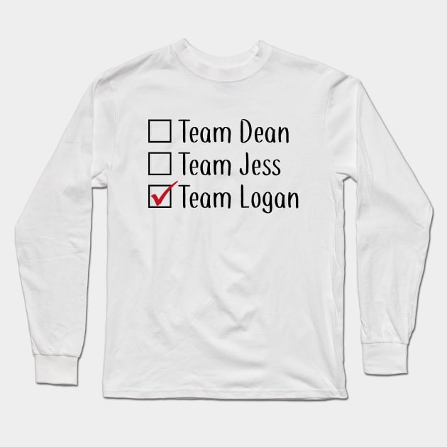 Team Logan Long Sleeve T-Shirt by We Love Gifts